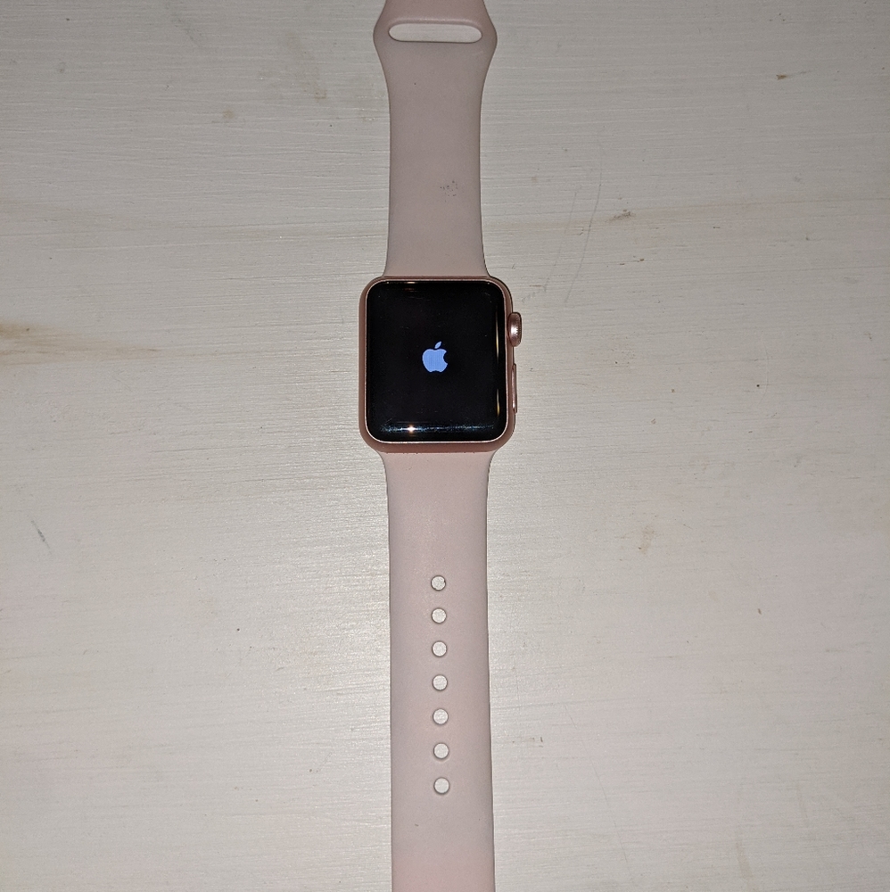 Rose gold Apple Watch first series
